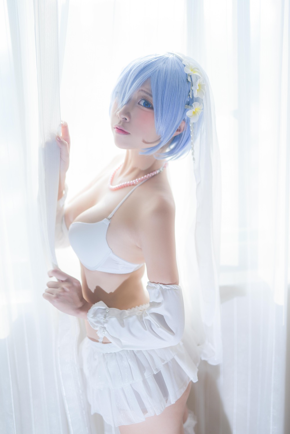 图片[12]-网红Coser@二佐Nisa 蕾姆婚纱 在线浏览 – 速更版-美库
