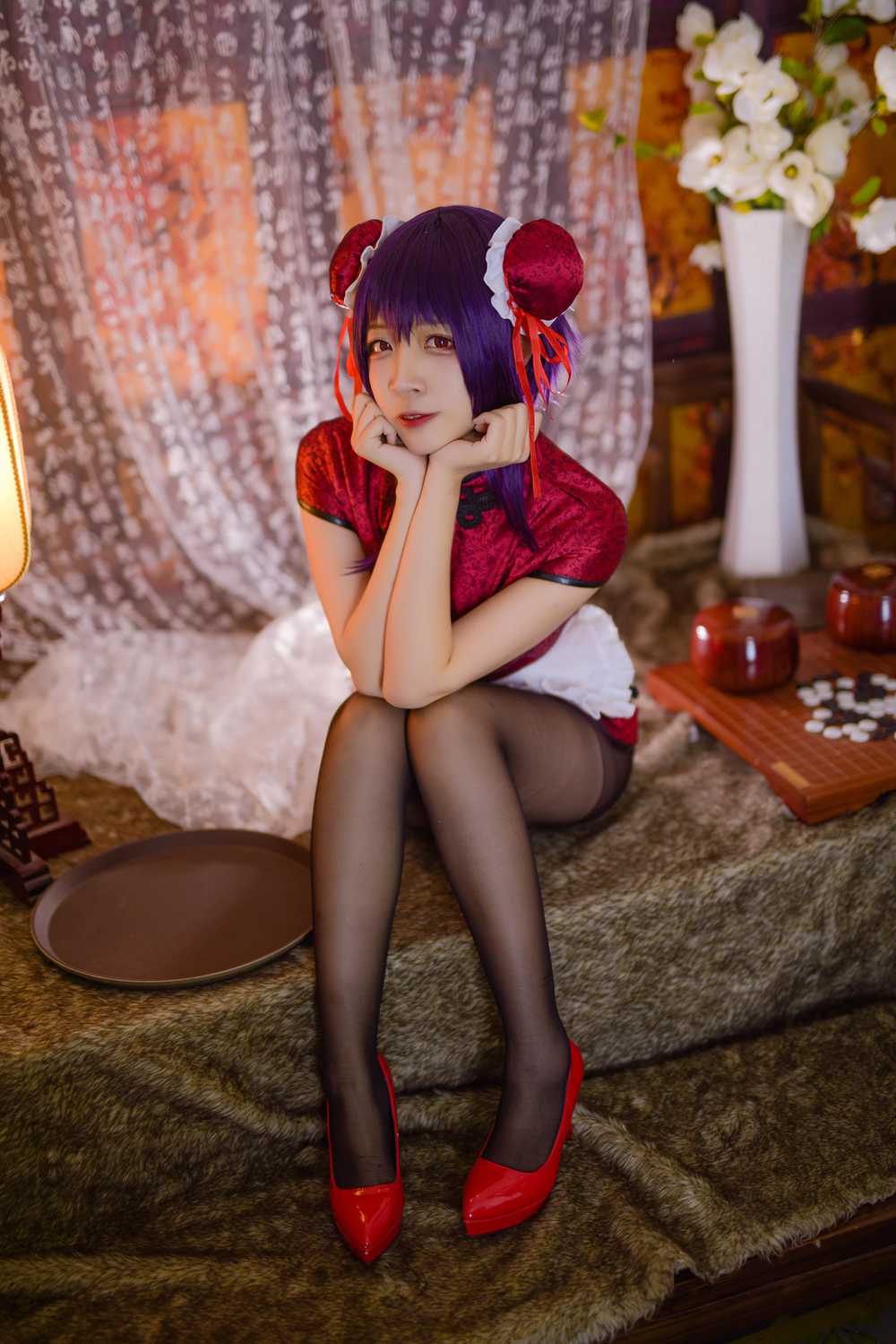 图片[32]-网红Coser@二佐Nisa 女主学姐旗袍 在线浏览 – 速更版-美库