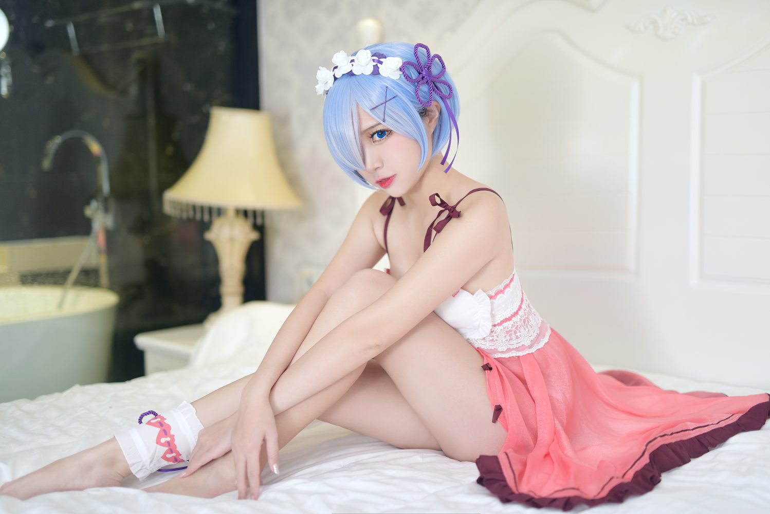 图片[32]-网红Coser@二佐Nisa 蕾姆主题 在线浏览 – 速更版-美库