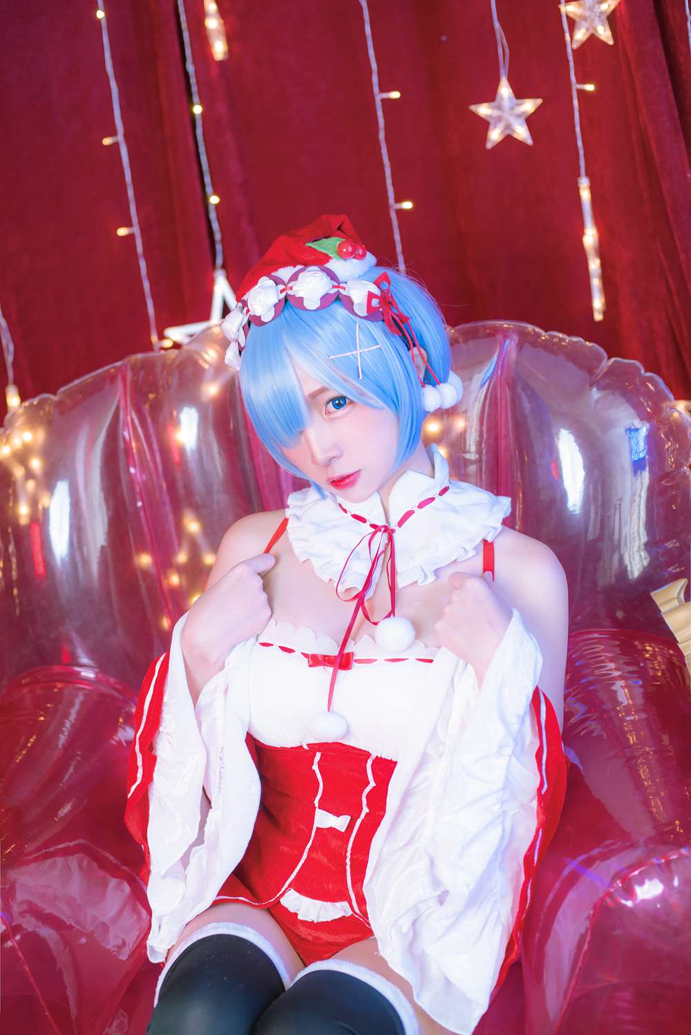 图片[51]-网红Coser@二佐Nisa 雷姆圣诞 在线浏览 – 速更版-美库