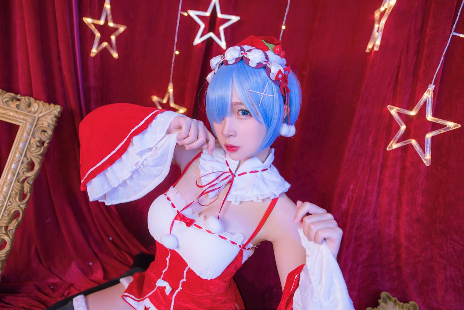 图片[45]-网红Coser@二佐Nisa 雷姆圣诞 在线浏览 – 速更版-美库