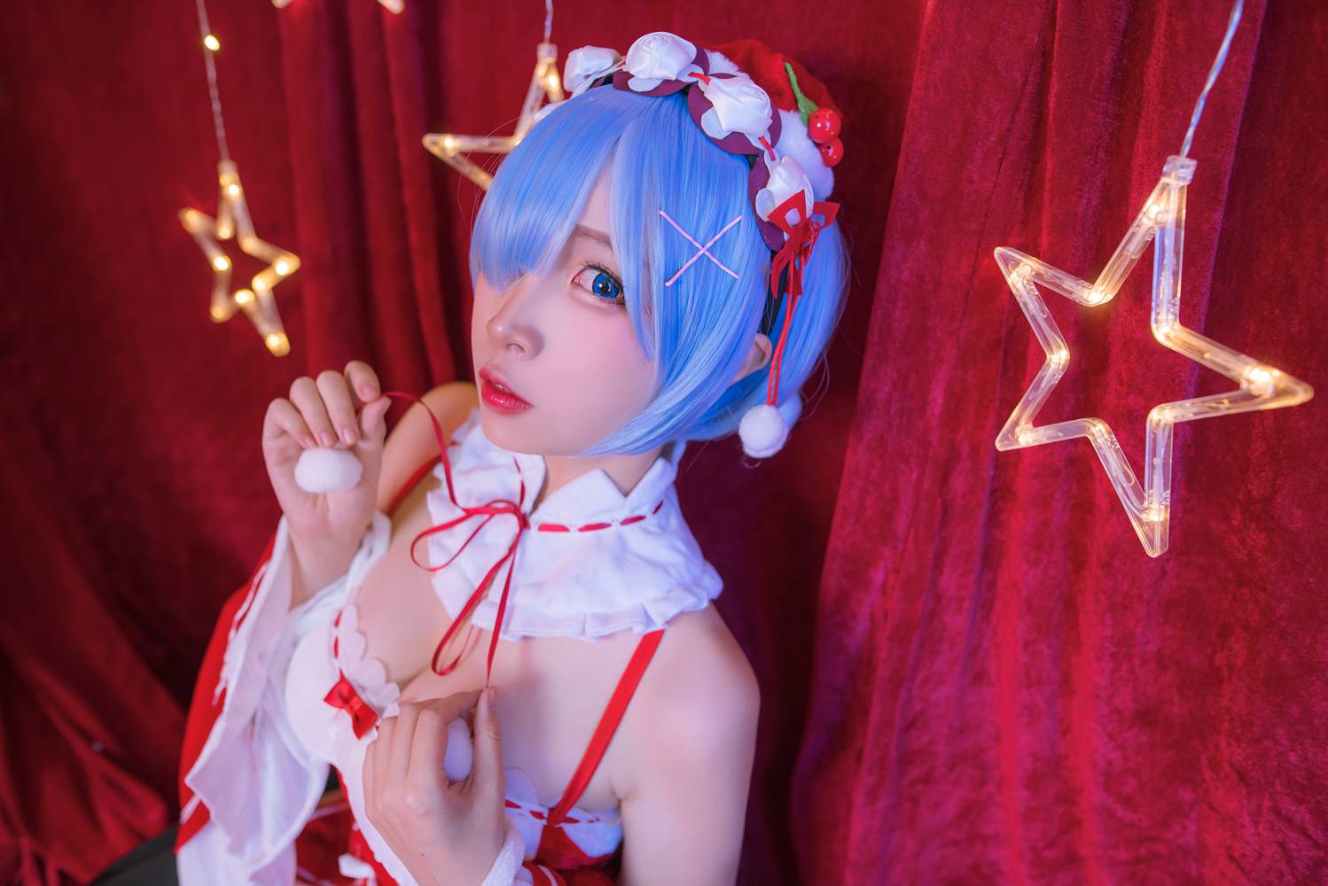 图片[48]-网红Coser@二佐Nisa 雷姆圣诞 在线浏览 – 速更版-美库