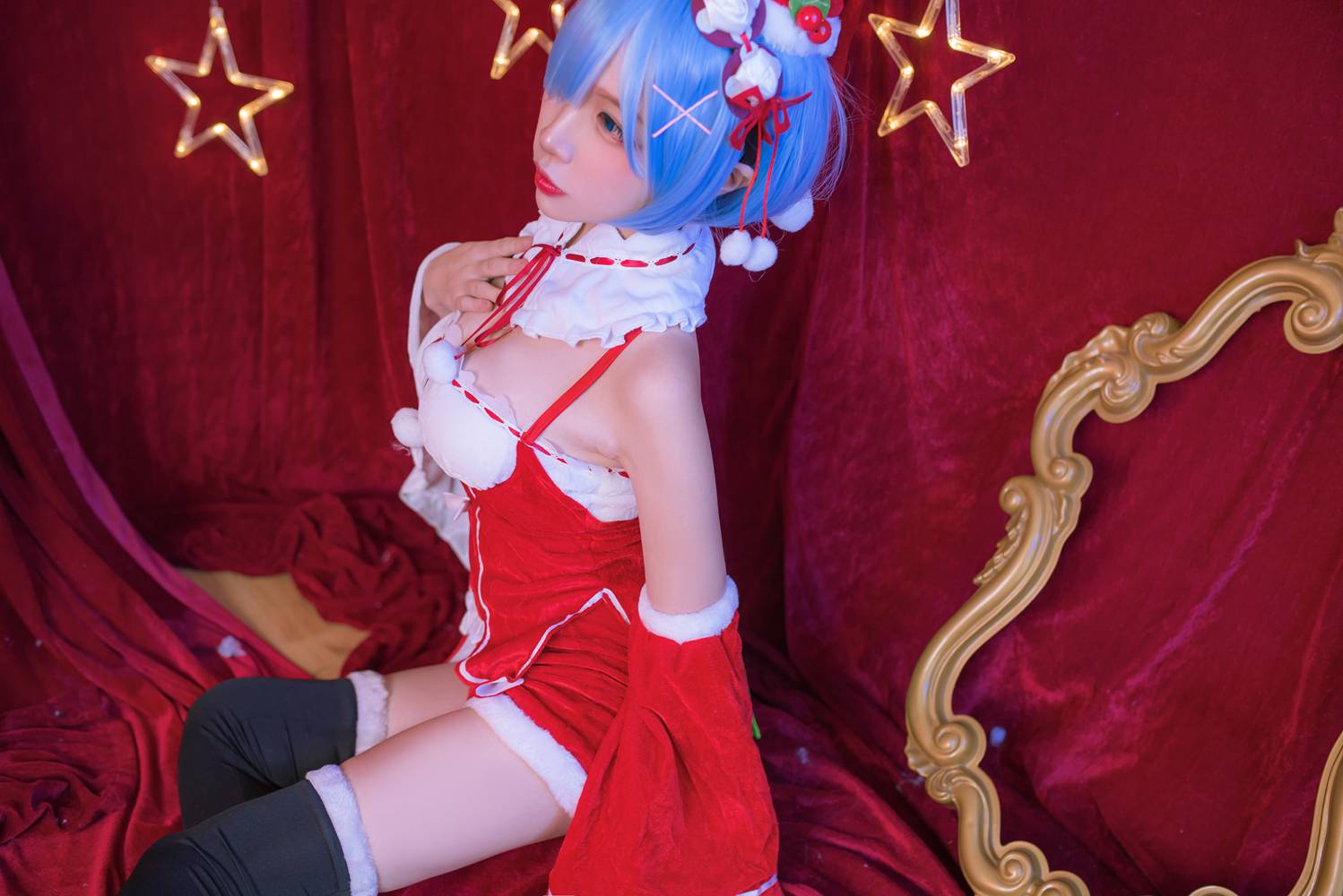 图片[19]-网红Coser@二佐Nisa 雷姆圣诞 在线浏览 – 速更版-美库