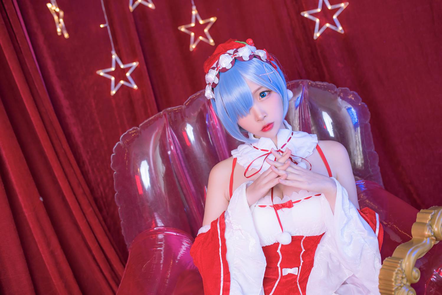 图片[28]-网红Coser@二佐Nisa 雷姆圣诞 在线浏览 – 速更版-美库