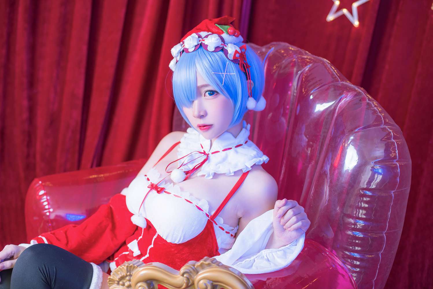 图片[15]-网红Coser@二佐Nisa 雷姆圣诞 在线浏览 – 速更版-美库