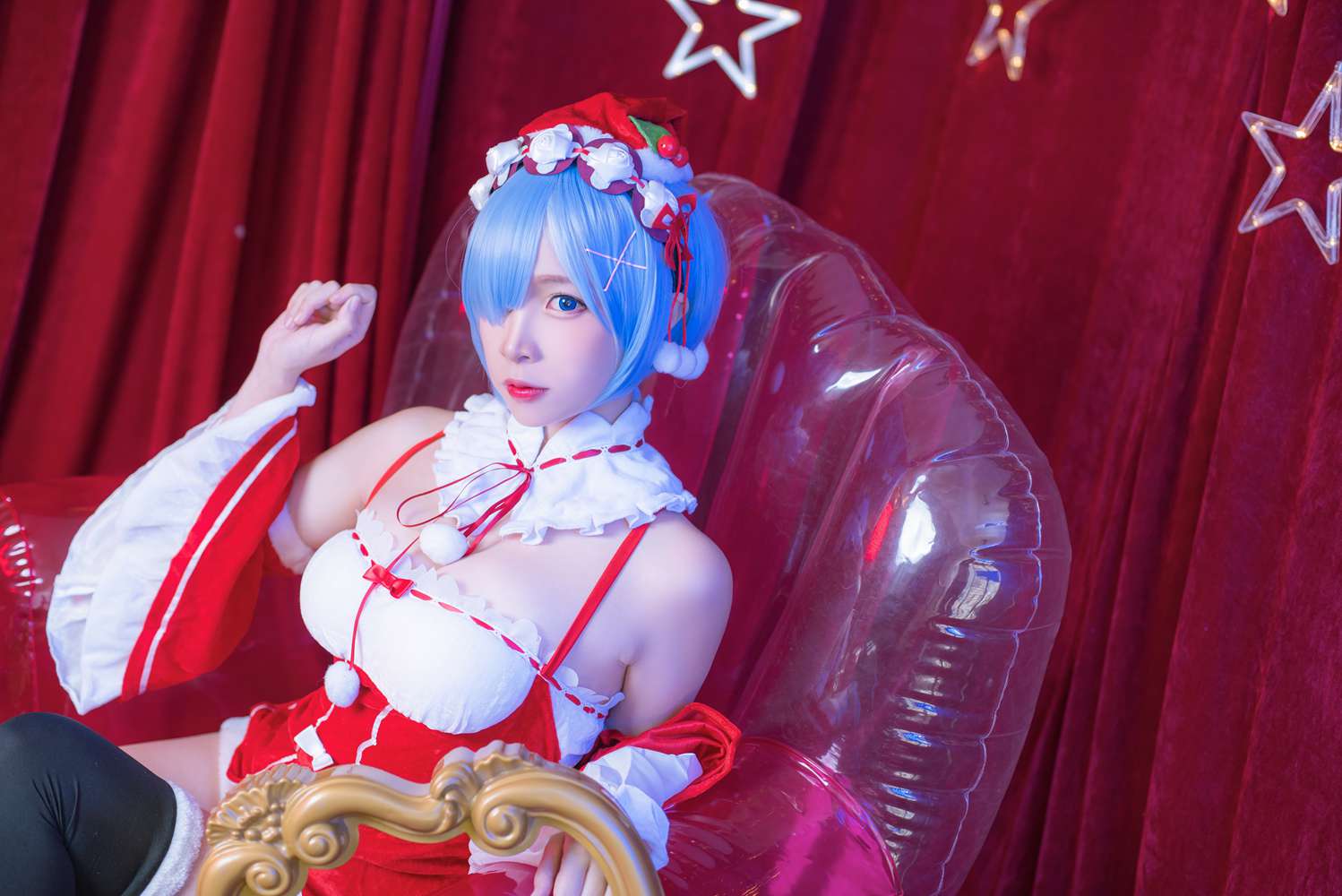 图片[12]-网红Coser@二佐Nisa 雷姆圣诞 在线浏览 – 速更版-美库