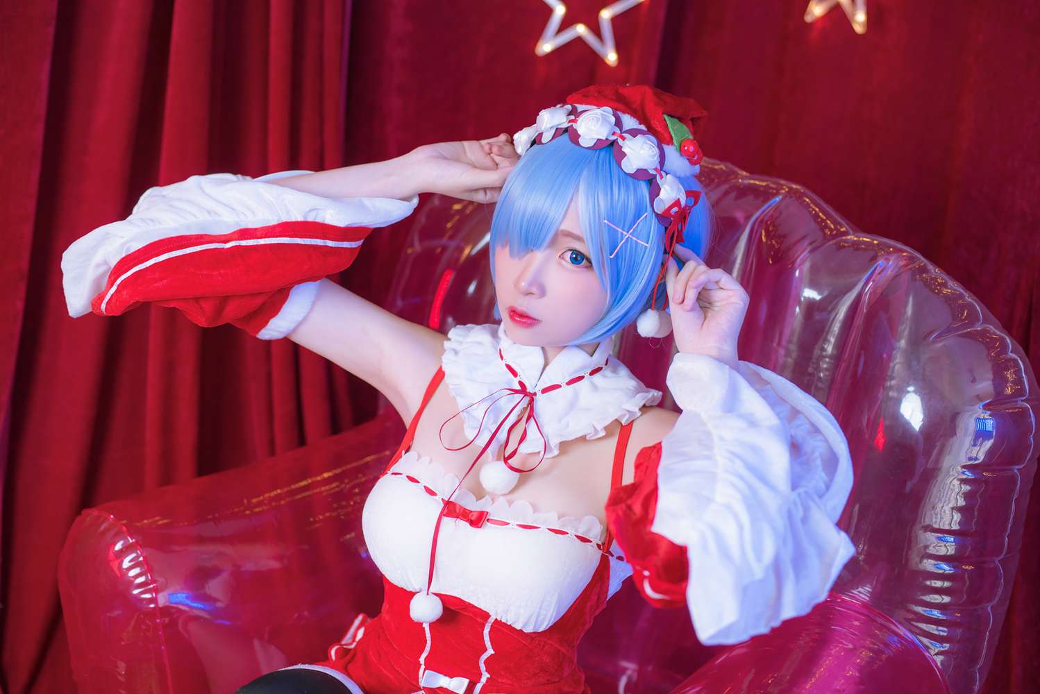 图片[30]-网红Coser@二佐Nisa 雷姆圣诞 在线浏览 – 速更版-美库