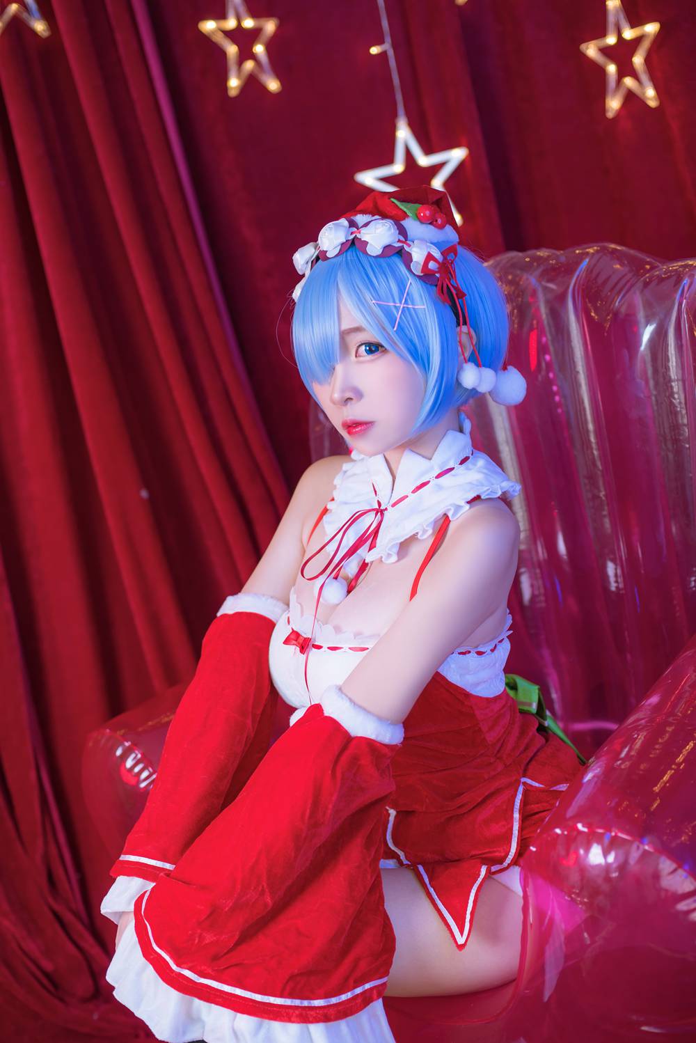 图片[22]-网红Coser@二佐Nisa 雷姆圣诞 在线浏览 – 速更版-美库
