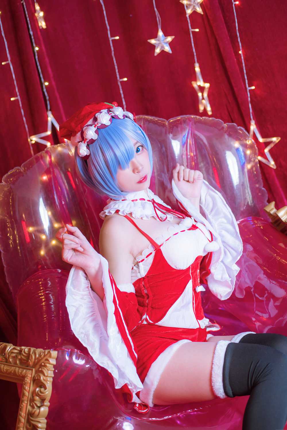 图片[21]-网红Coser@二佐Nisa 雷姆圣诞 在线浏览 – 速更版-美库