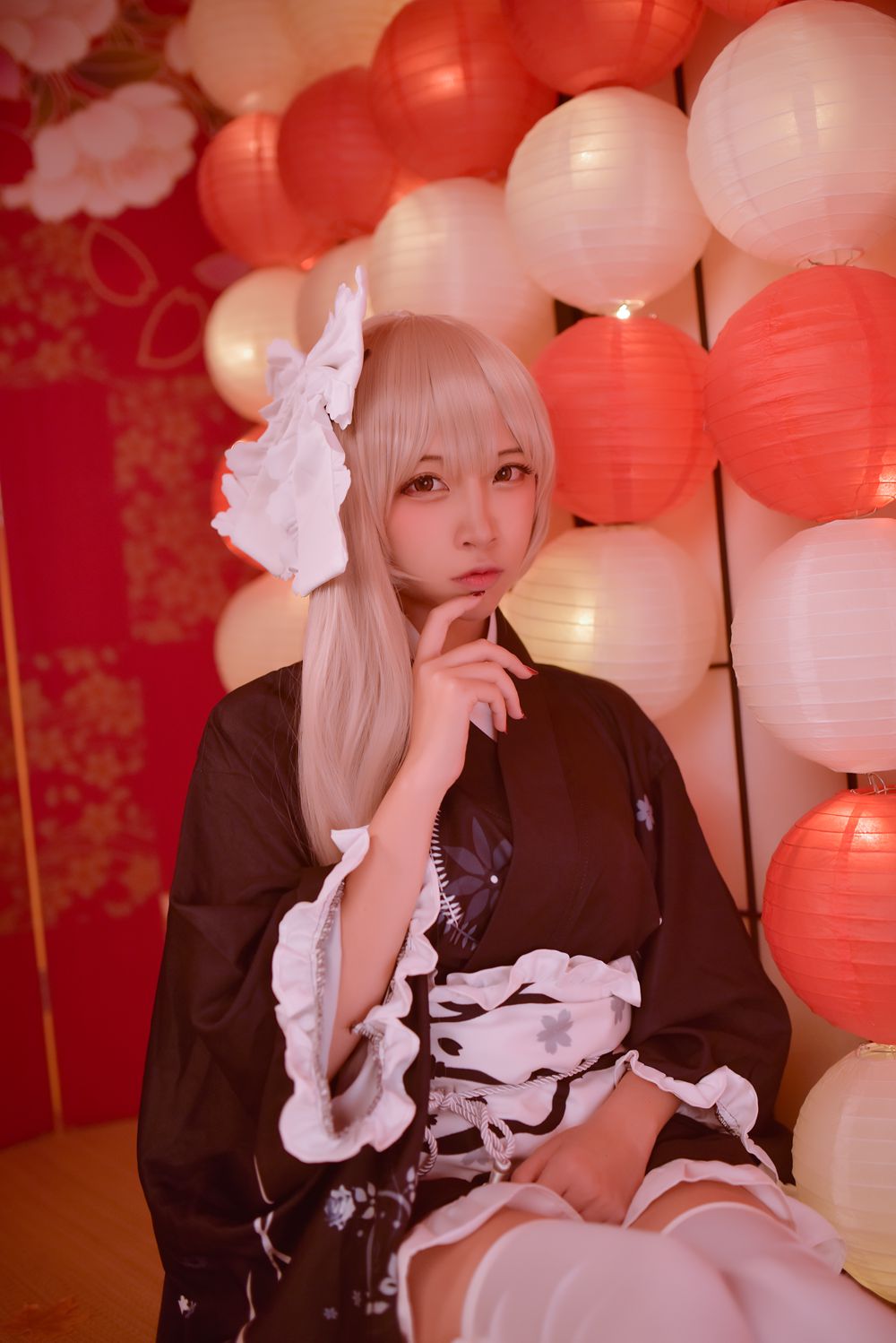 图片[19]-网红Coser@二佐Nisa 穹妹和服 在线浏览 – 速更版-美库