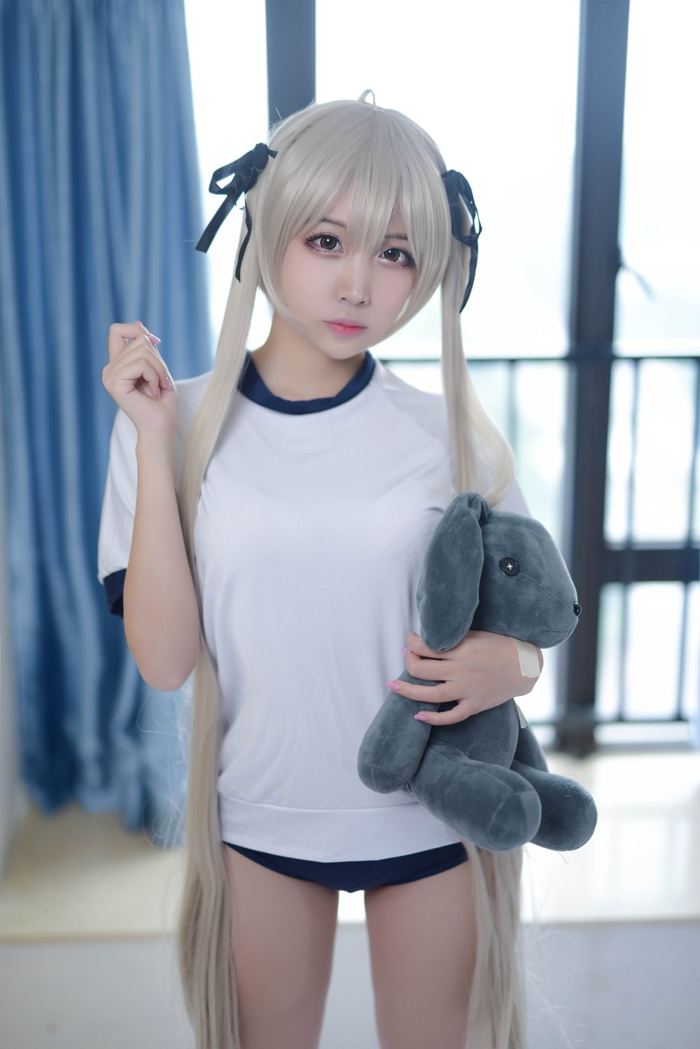 图片[19]-网红Coser@二佐Nisa 穹妹运动服 在线浏览 – 速更版-美库