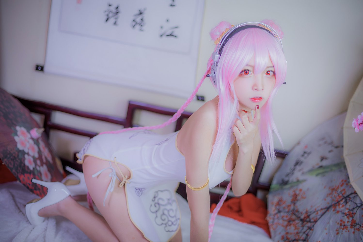 图片[3]-网红Coser@二佐Nisa 索尼子旗袍 在线浏览-翎羽暗房