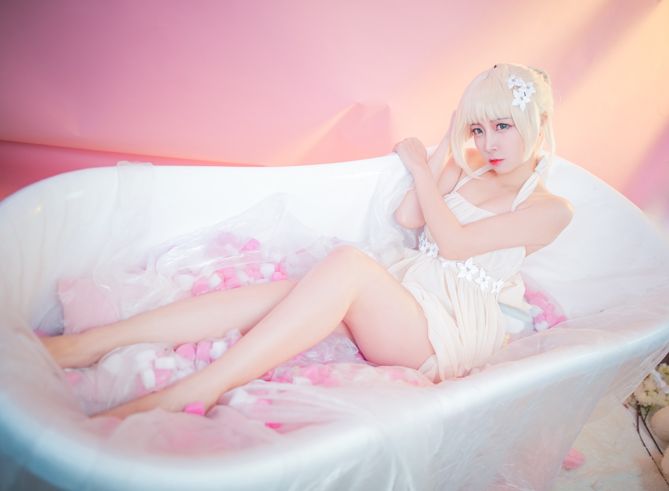 图片[16]-网红Coser@二佐Nisa 浴缸 在线浏览 – 速更版-美库