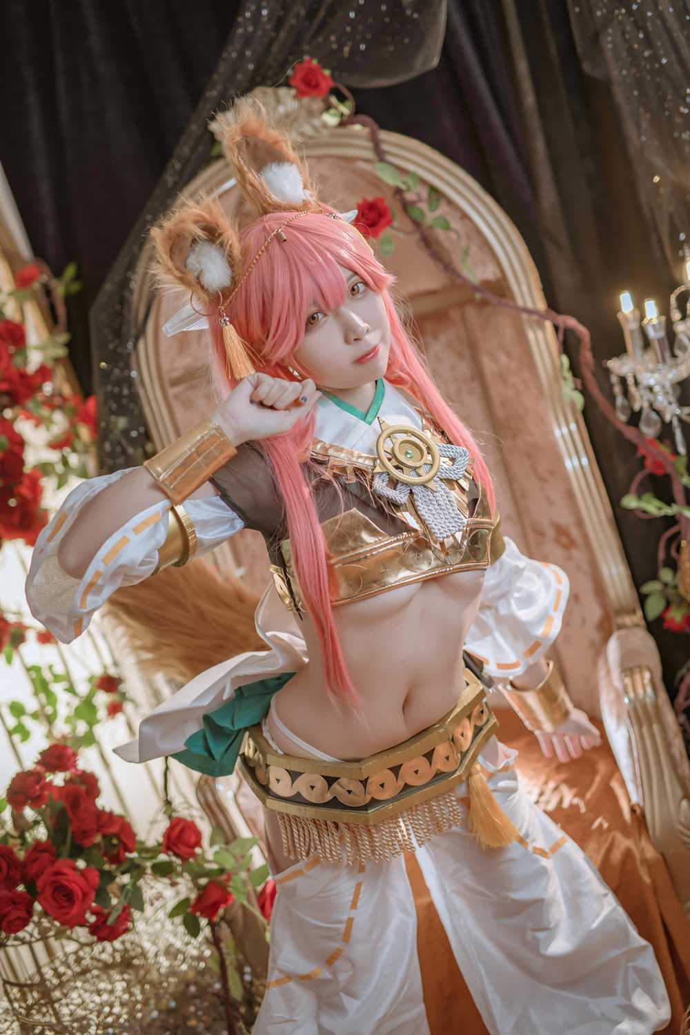 图片[13]-网红Coser@二佐Nisa 玉藻前神话礼装 在线浏览 – 速更版-美库