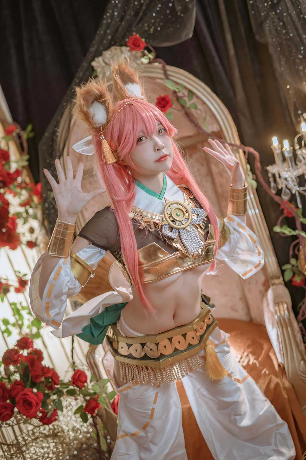 图片[14]-网红Coser@二佐Nisa 玉藻前神话礼装 在线浏览 – 速更版-美库