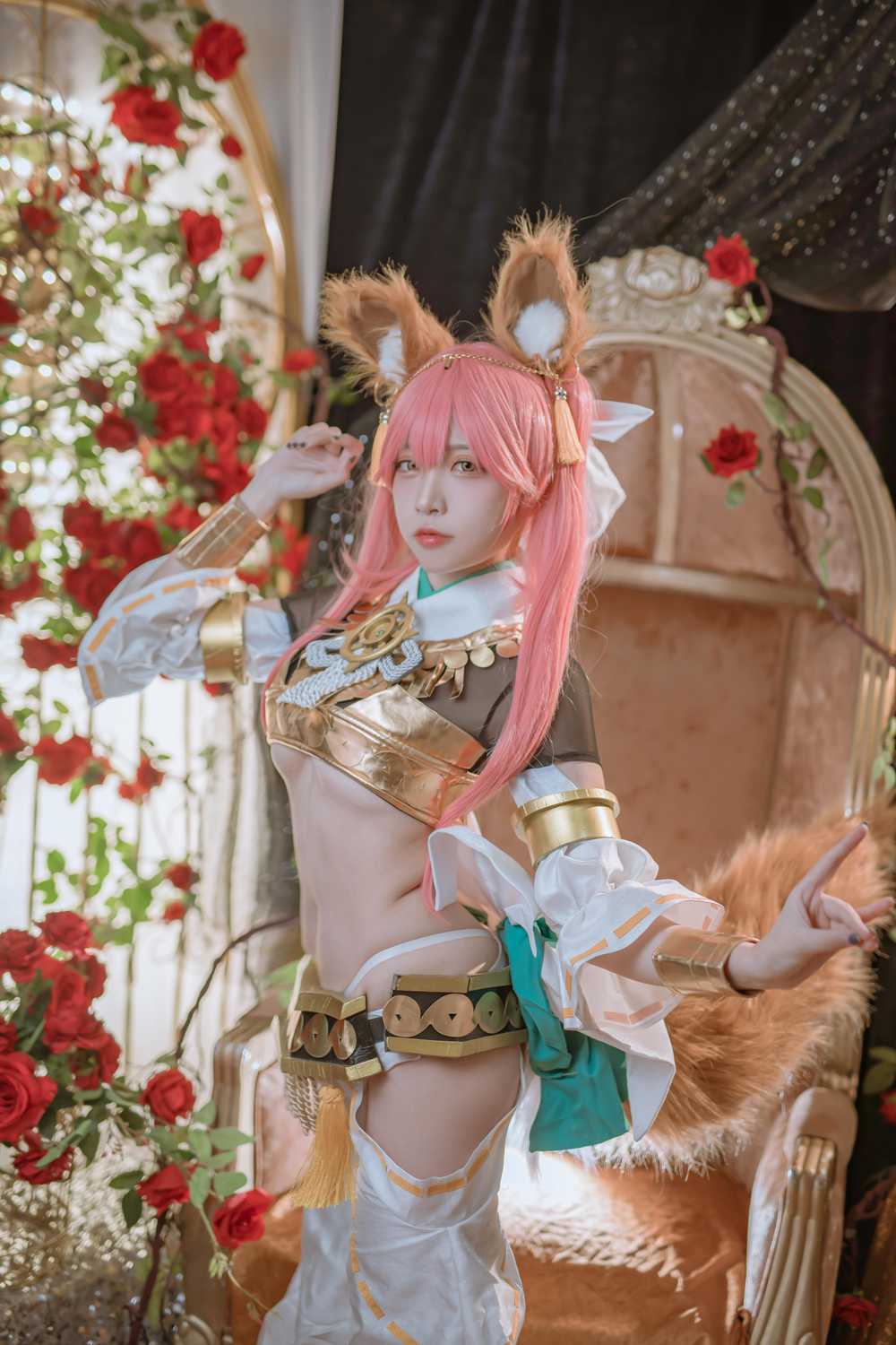 图片[17]-网红Coser@二佐Nisa 玉藻前神话礼装 在线浏览 – 速更版-美库