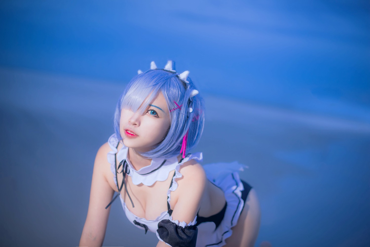 图片[12]-网红Coser@二佐Nisa 蕾姆泳衣 在线浏览 – 速更版-美库