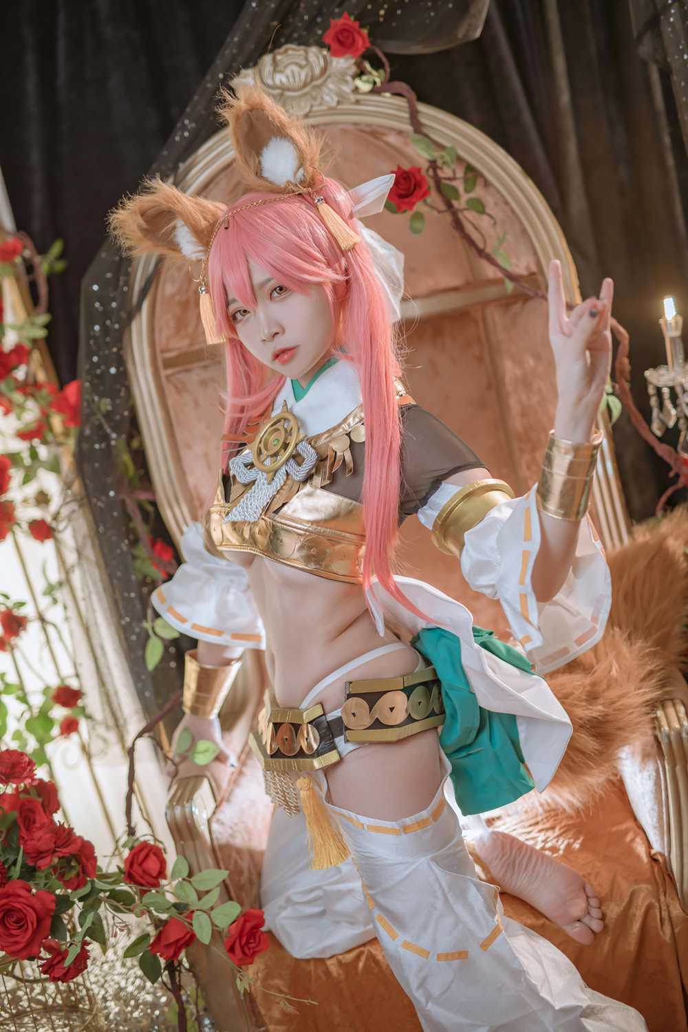 图片[19]-网红Coser@二佐Nisa 玉藻前神话礼装 在线浏览 – 速更版-美库