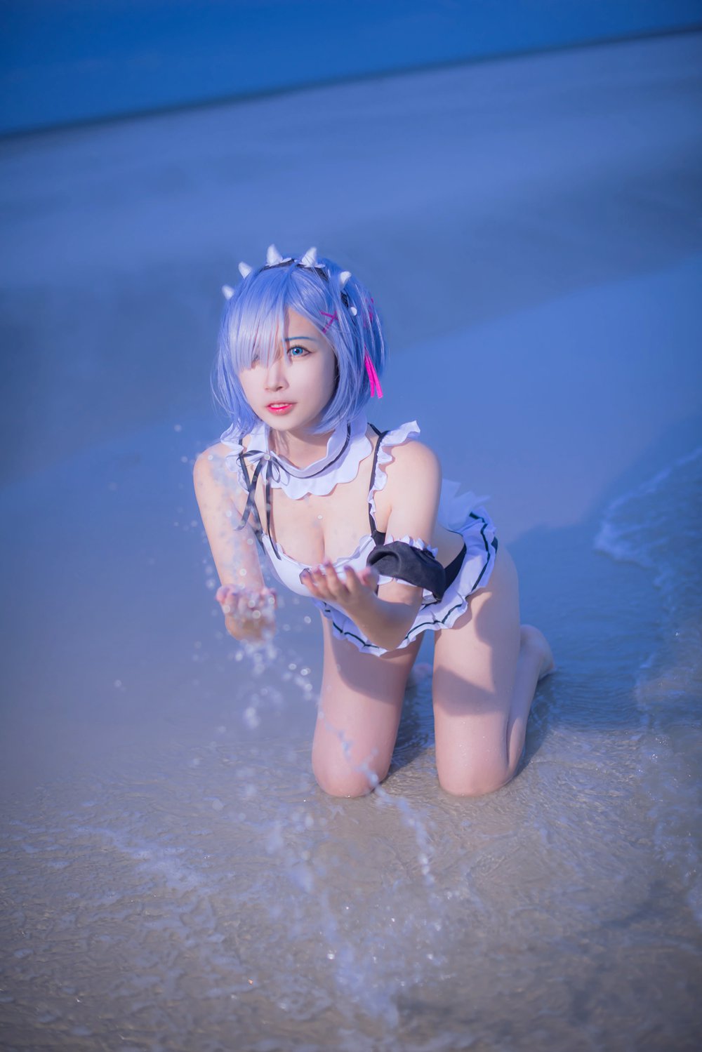 图片[14]-网红Coser@二佐Nisa 蕾姆泳衣 在线浏览 – 速更版-美库