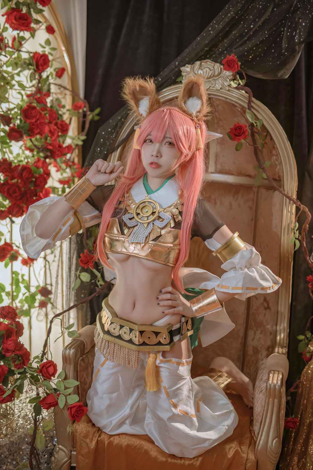 图片[21]-网红Coser@二佐Nisa 玉藻前神话礼装 在线浏览 – 速更版-美库