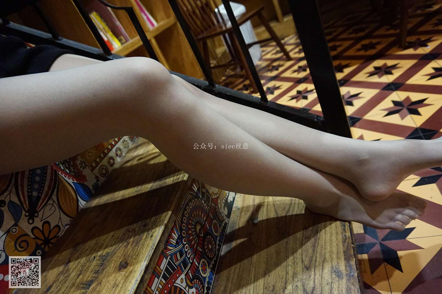 图片[23]-[SIEE丝意] No.021 琦琦~浅绿色丝袜，别有韵味 在线浏览 – 速更版-美库
