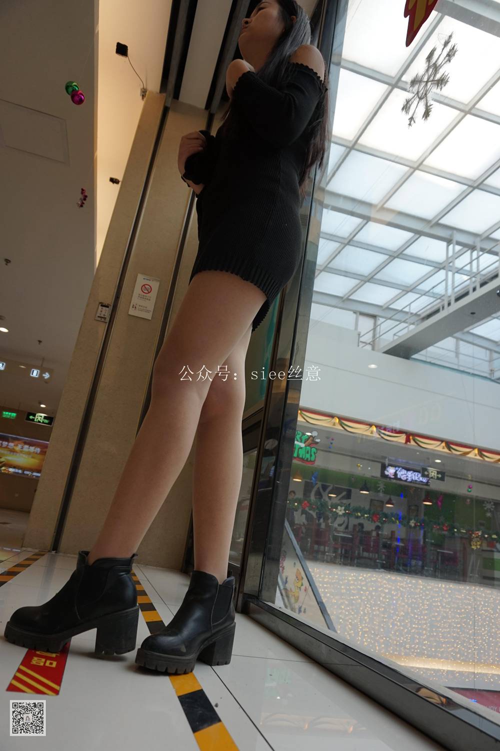 图片[58]-[SIEE丝意] No.025 曦曦的黑色紧身裙配肉丝 在线浏览 – 速更版-美库