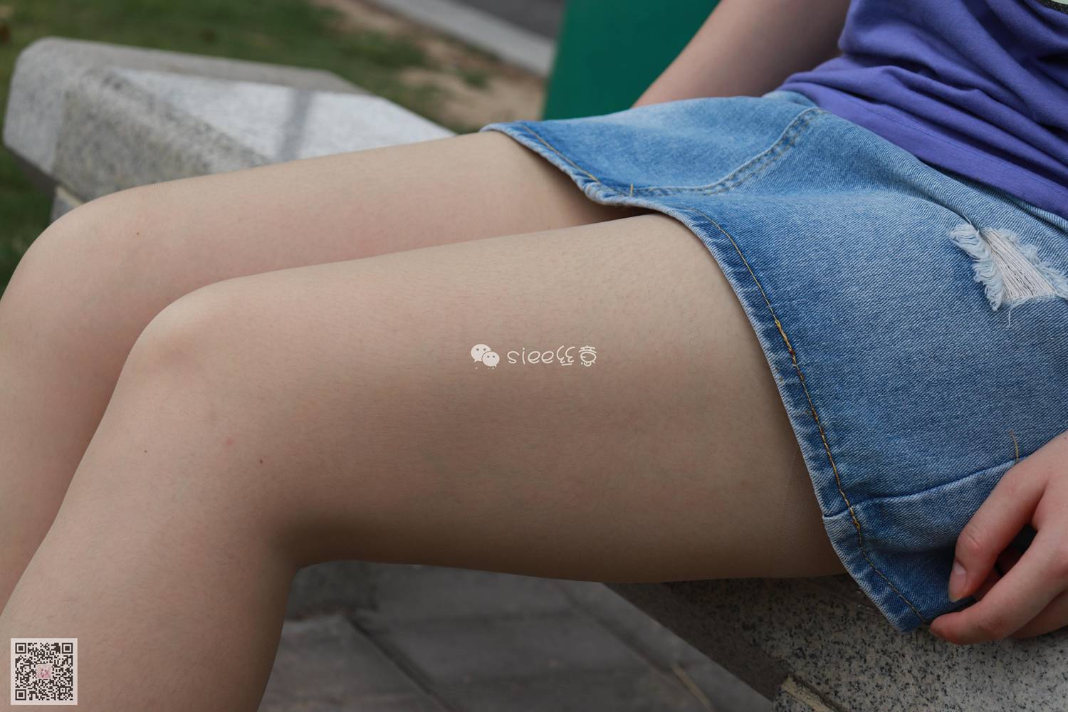 图片[54]-[SIEE丝意] No.110 晨晨~微雨中的公园 在线浏览 – 速更版-美库