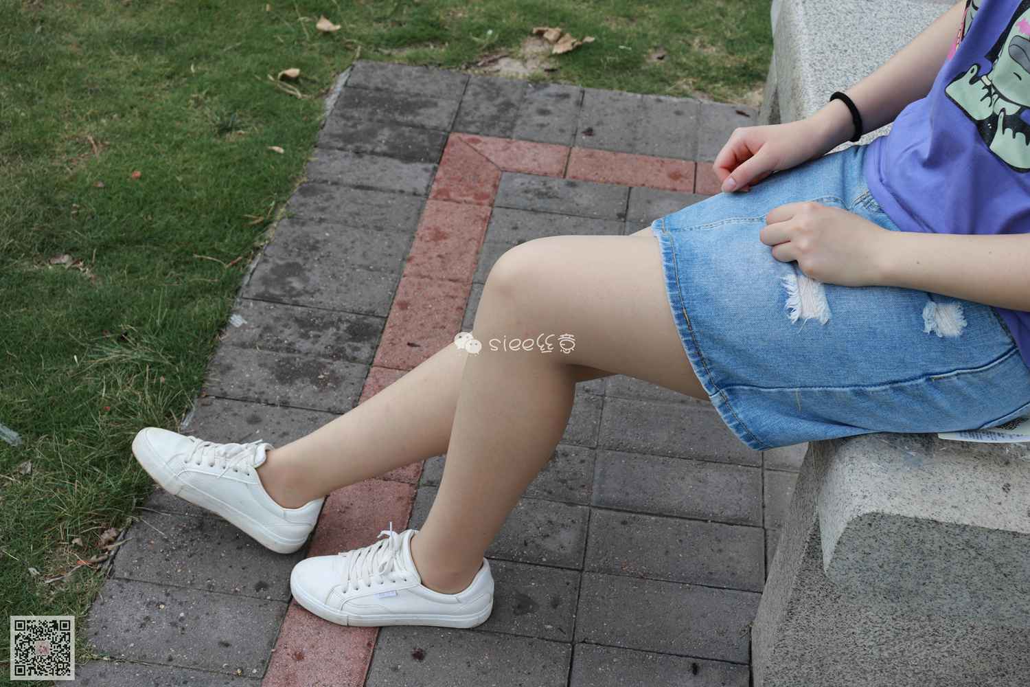 图片[26]-[SIEE丝意] No.110 晨晨~微雨中的公园 在线浏览 – 速更版-美库