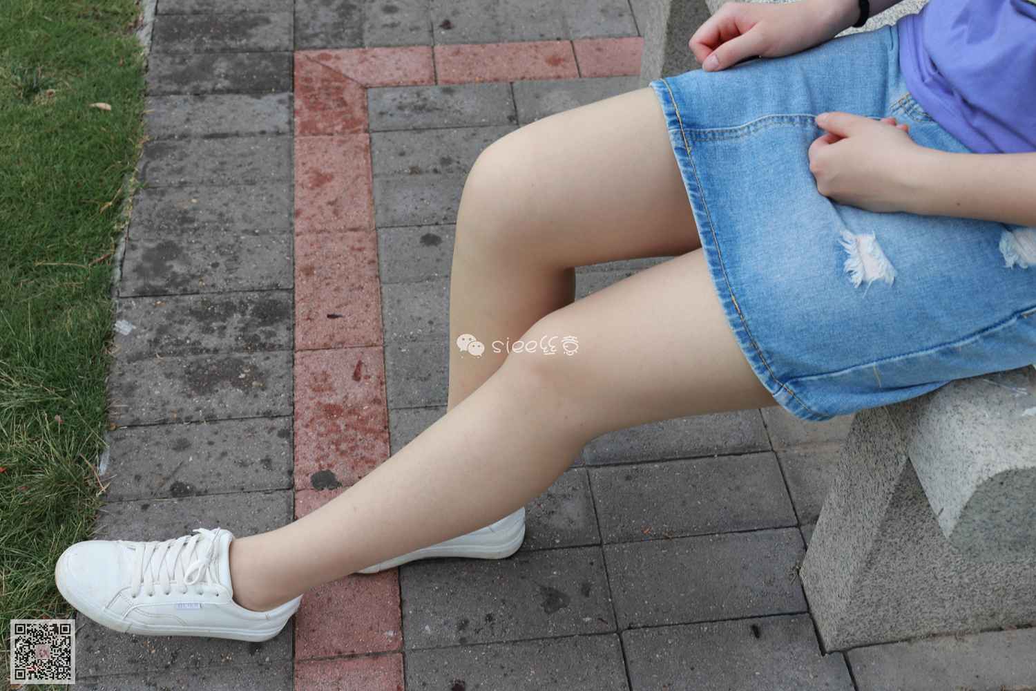 图片[21]-[SIEE丝意] No.110 晨晨~微雨中的公园 在线浏览 – 速更版-美库