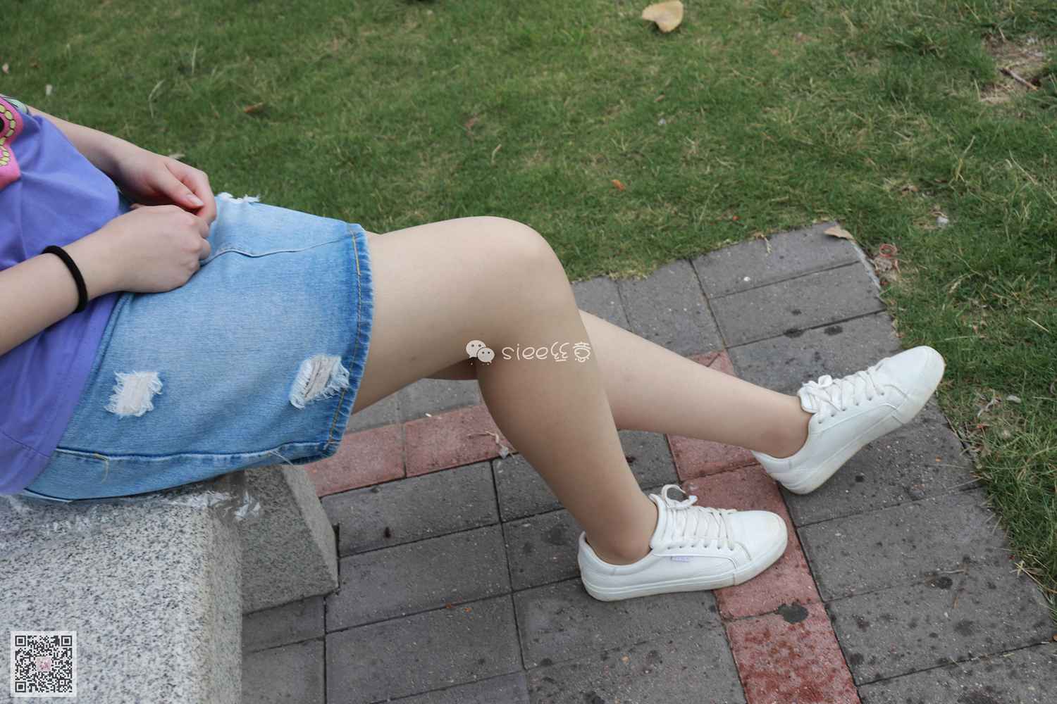 图片[8]-[SIEE丝意] No.110 晨晨~微雨中的公园 在线浏览 – 速更版-美库