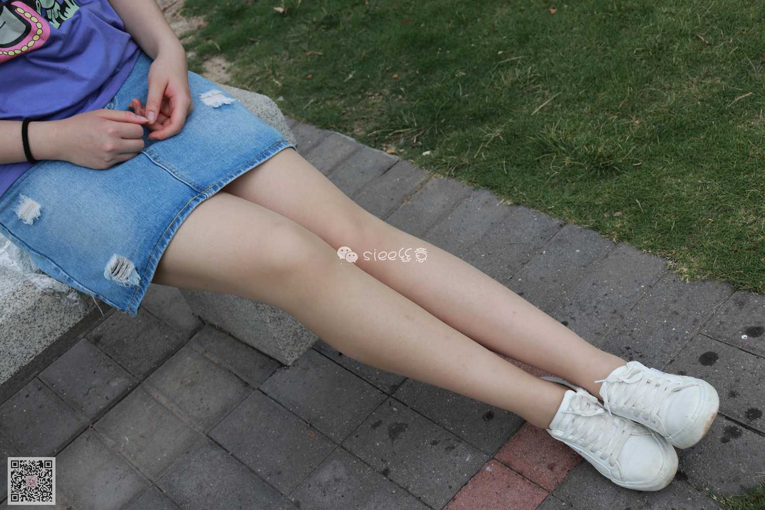 图片[18]-[SIEE丝意] No.110 晨晨~微雨中的公园 在线浏览 – 速更版-美库