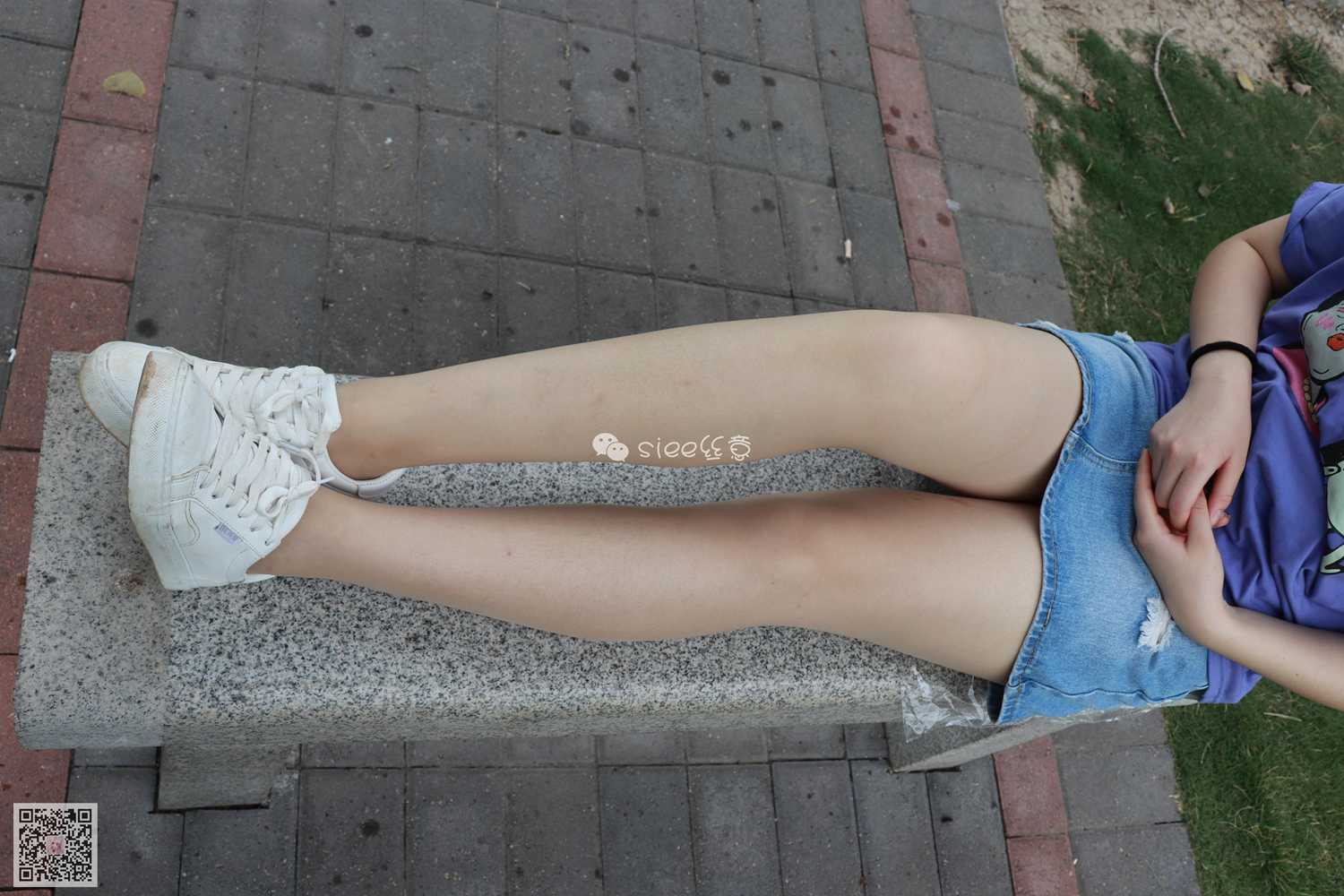 图片[39]-[SIEE丝意] No.110 晨晨~微雨中的公园 在线浏览 – 速更版-美库