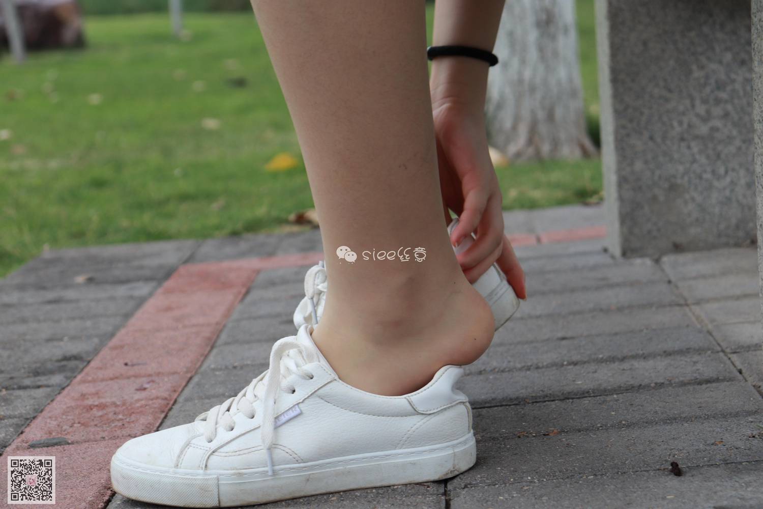 图片[24]-[SIEE丝意] No.110 晨晨~微雨中的公园 在线浏览 – 速更版-美库