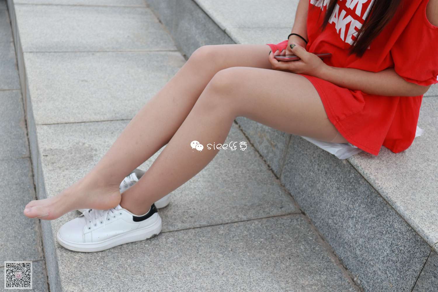 图片[6]-[SIEE丝意] No.163 梦梦~红衣女孩 运动鞋 在线浏览 – 速更版-美库