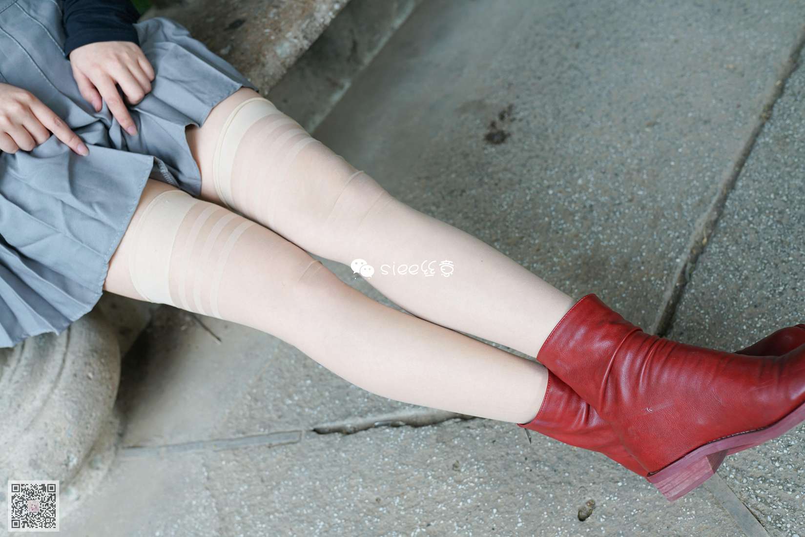 图片[19]-[SIEE丝意] No.291 婷婷 过膝袜的秘密 在线浏览 – 速更版-美库