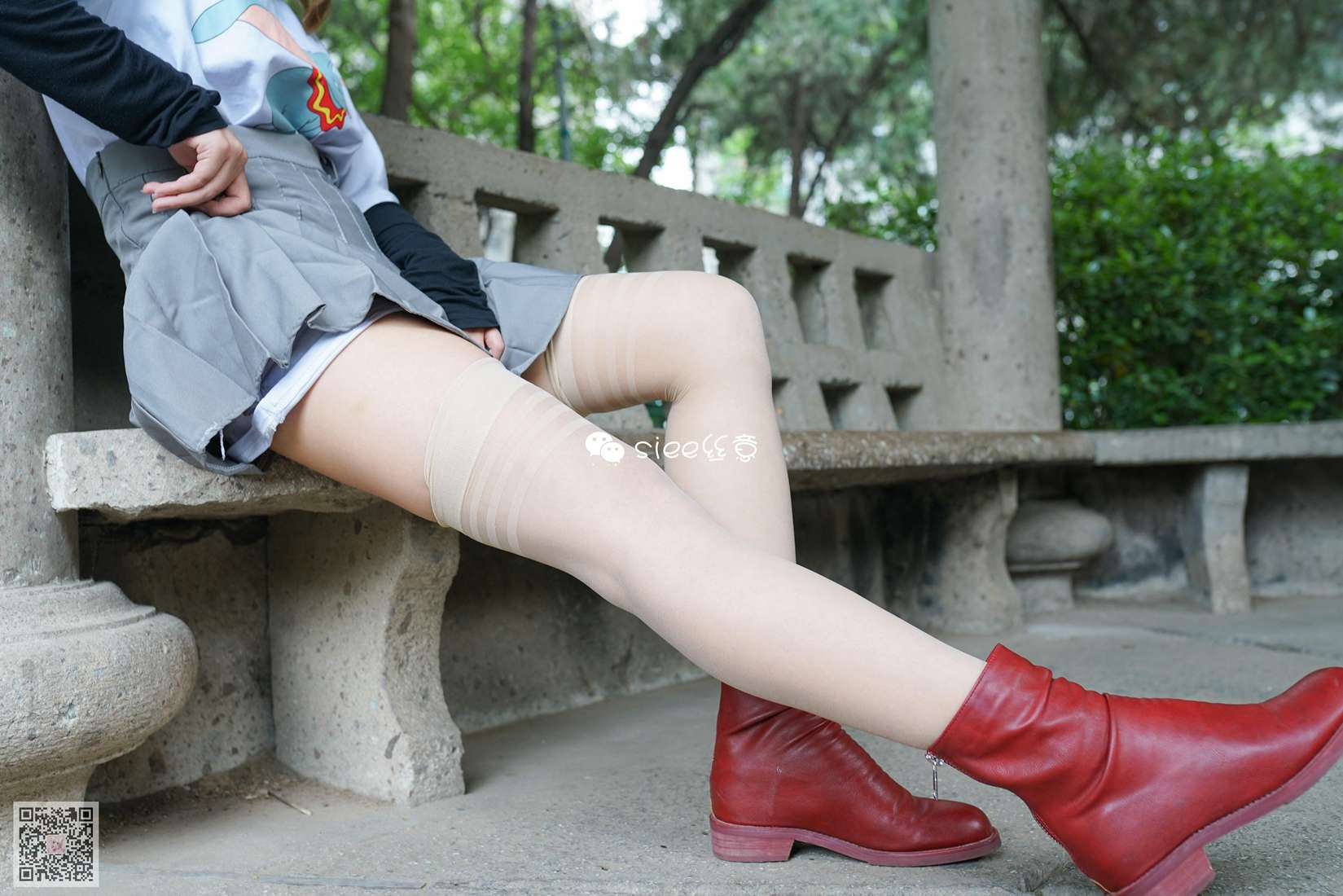 图片[25]-[SIEE丝意] No.291 婷婷 过膝袜的秘密 在线浏览 – 速更版-美库