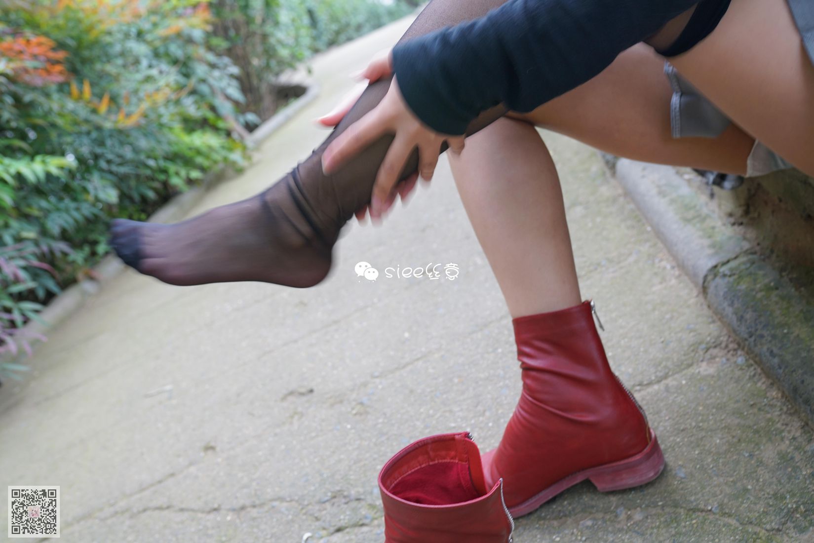 图片[4]-[SIEE丝意] No.296 婷婷 小路上，遇见你 在线浏览 – 速更版-美库