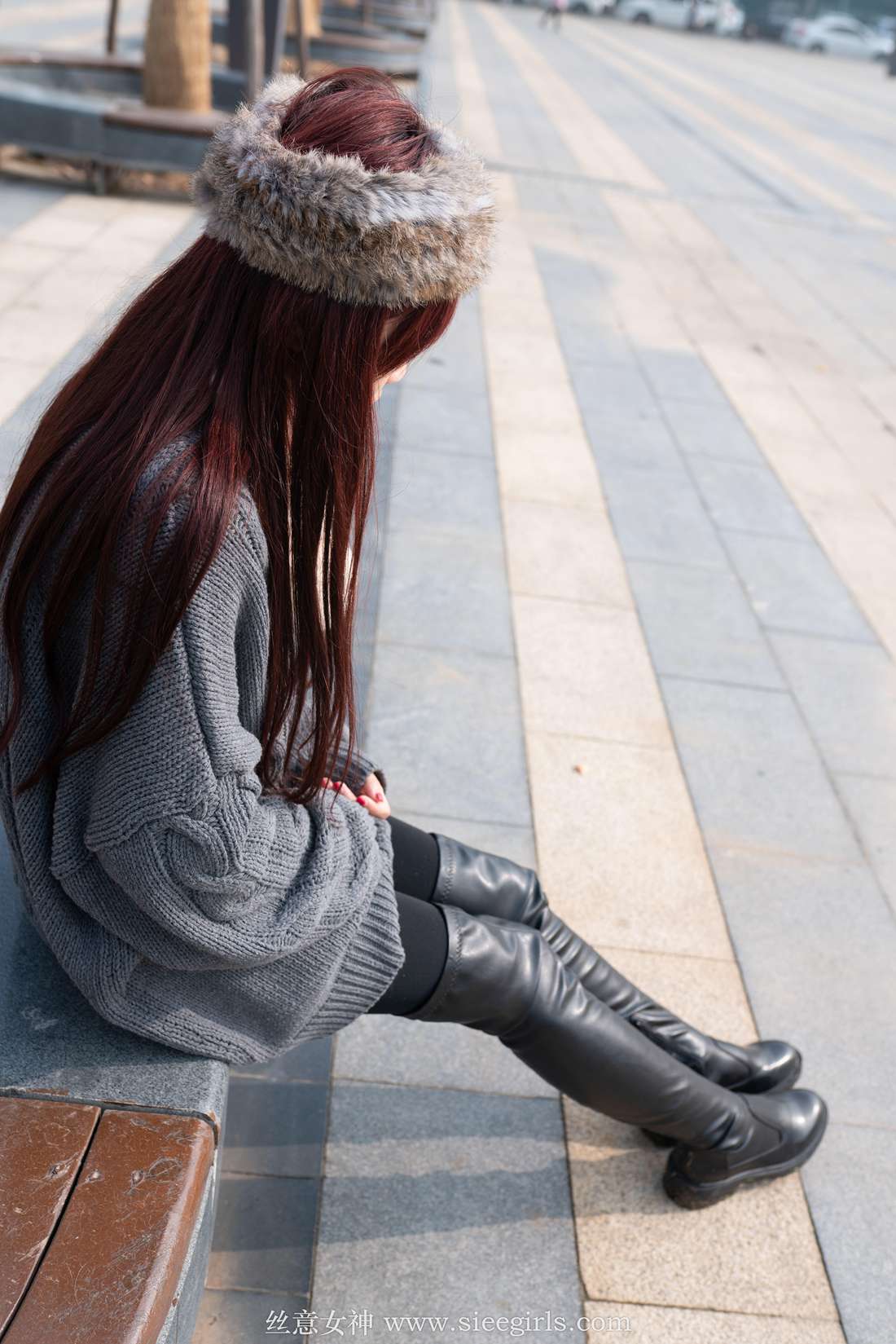 图片[10]-[SIEE丝意] No.373 芊芊 秋意未尽，冬又望想 在线浏览 – 速更版-美库