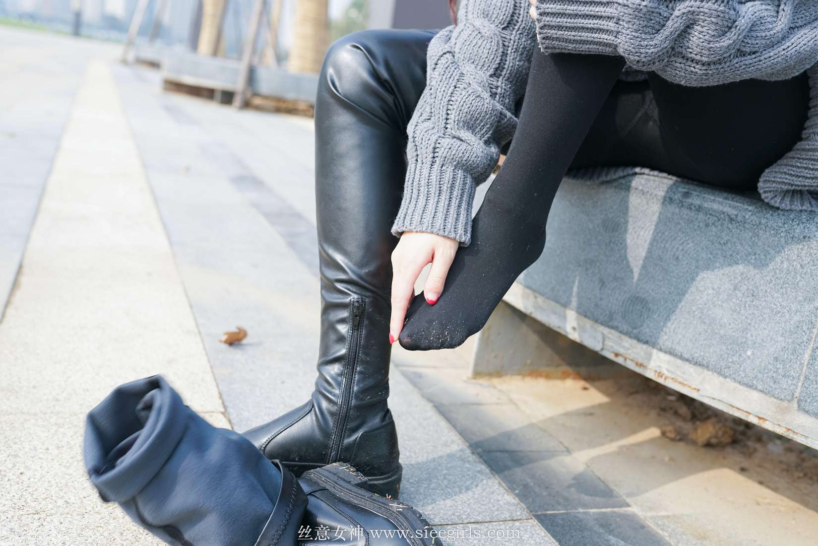 图片[58]-[SIEE丝意] No.373 芊芊 秋意未尽，冬又望想 在线浏览 – 速更版-美库