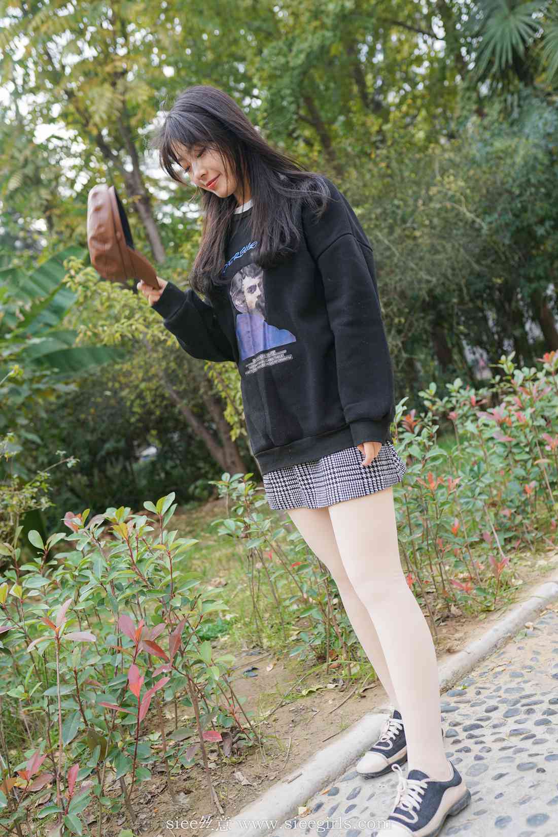 图片[9]-[SIEE丝意] No.394 熊熊～学姐的日常 在线浏览 – 速更版-美库