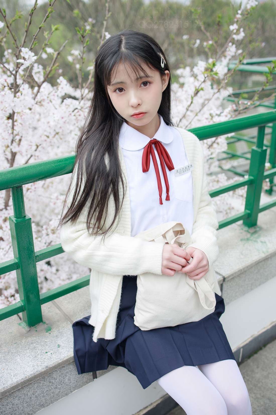 图片[12]-[森萝财团写真] JKFUN-001 甜米 纯纯的白丝学妹 在线浏览 – 速更版-美库