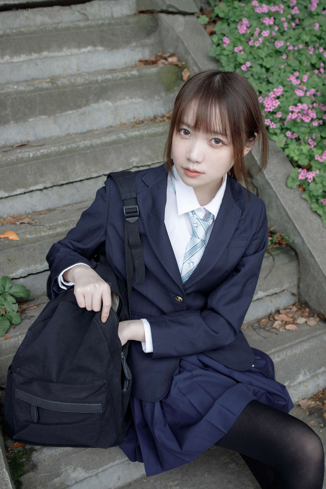 图片[22]-[森萝财团写真] JKFUN-006 Aika 日系黑丝 在线浏览 – 速更版-美库