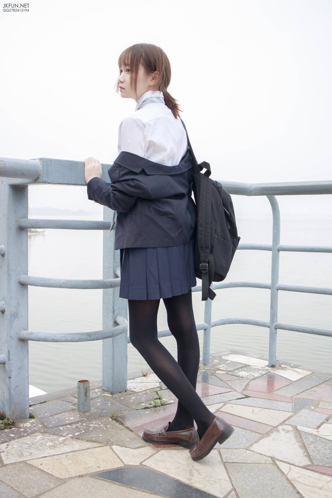 图片[5]-[森萝财团写真] JKFUN-006 Aika 日系黑丝 在线浏览 – 速更版-美库