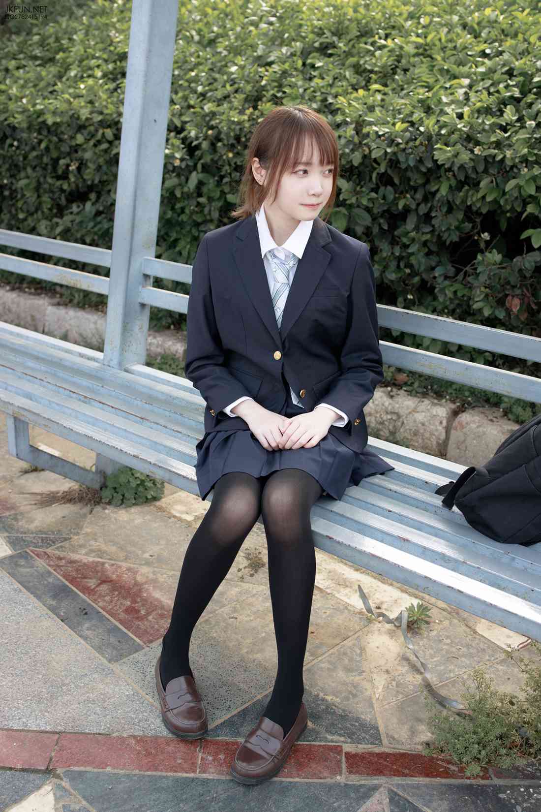 图片[40]-[森萝财团写真] JKFUN-006 Aika 日系黑丝 在线浏览 – 速更版-美库