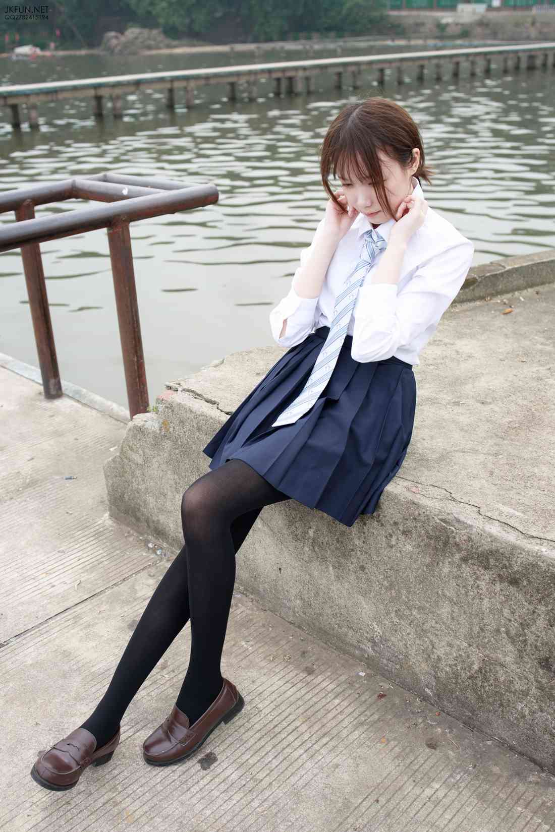 图片[140]-[森萝财团写真] JKFUN-006 Aika 日系黑丝 在线浏览 – 速更版-美库