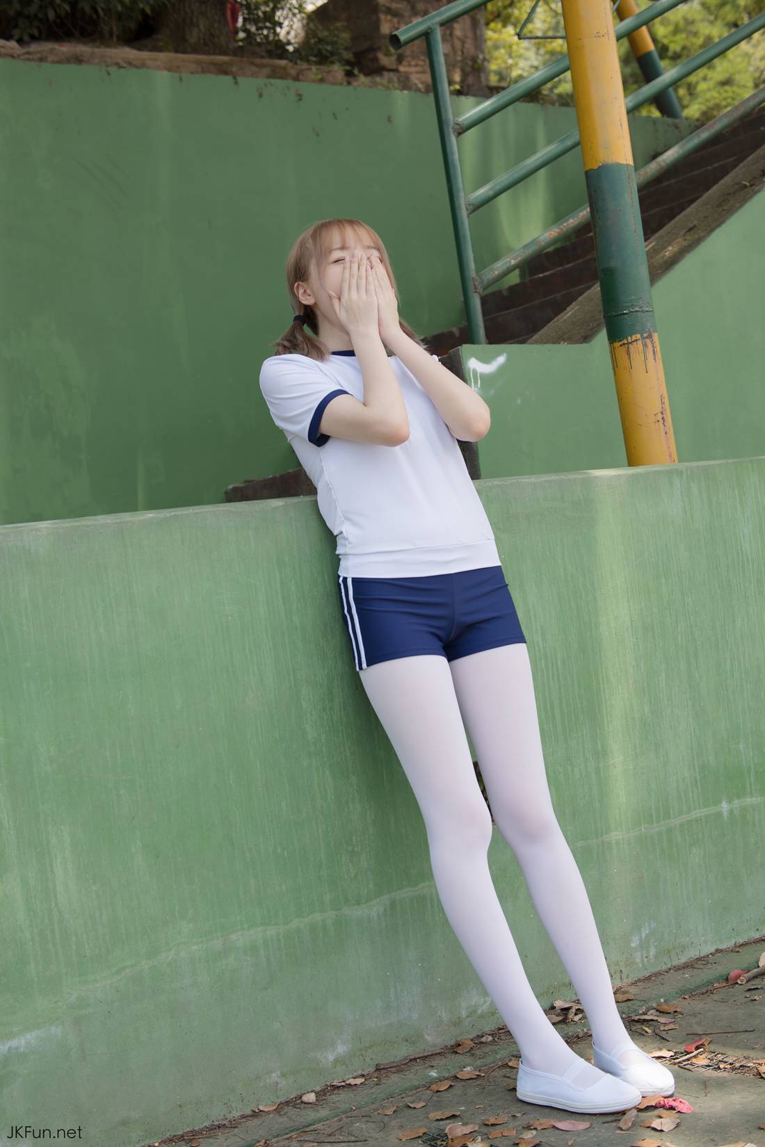 图片[42]-[森萝财团写真] JKFUN-019 80D白丝 外景体操服 Aika 在线浏览 – 速更版-美库