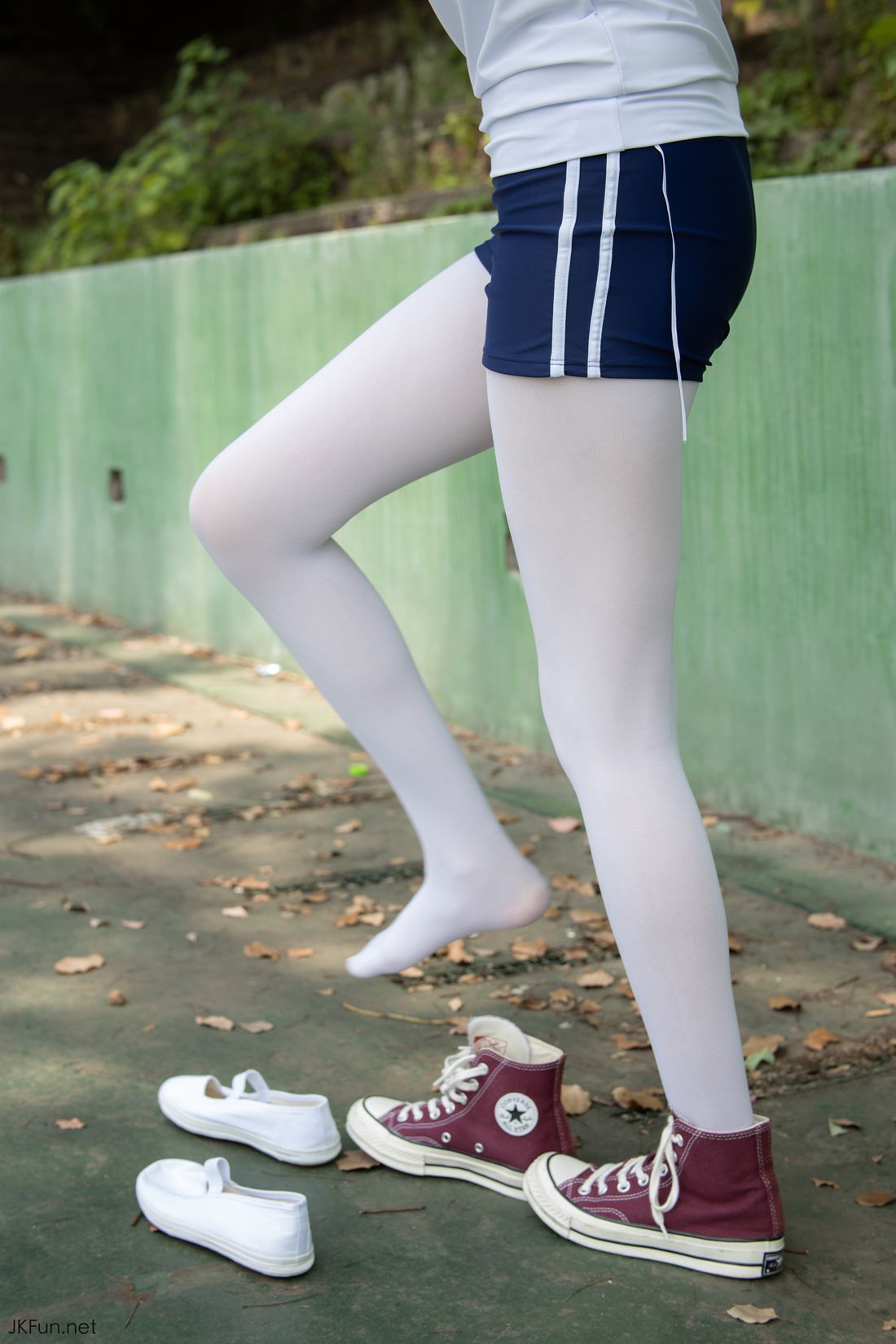 图片[79]-[森萝财团写真] JKFUN-019 80D白丝 外景体操服 Aika 在线浏览 – 速更版-美库