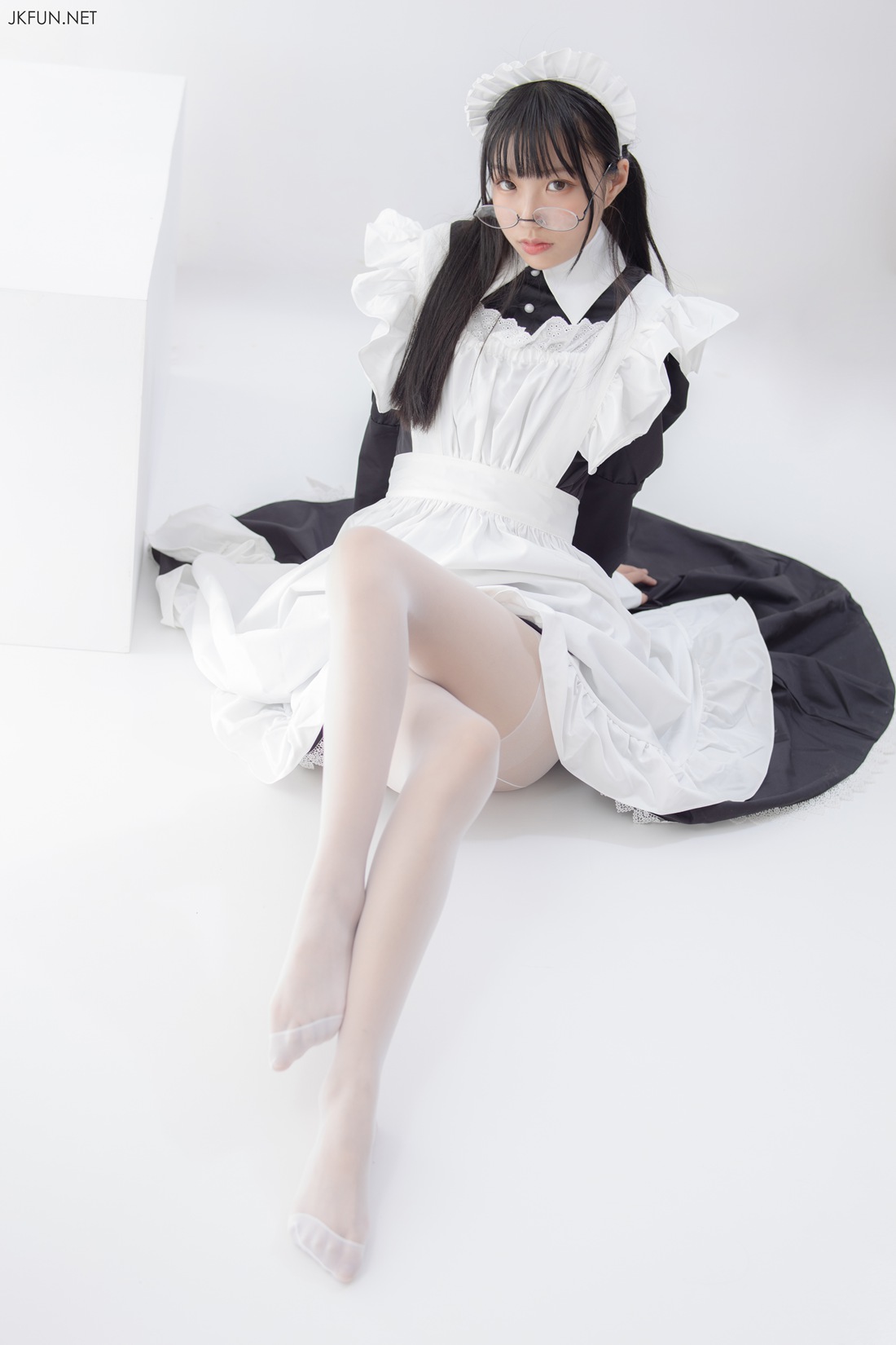 图片[4]-[森萝财团写真] JKFUN-017 15D超薄白丝 小梓 在线浏览 – 速更版-美库