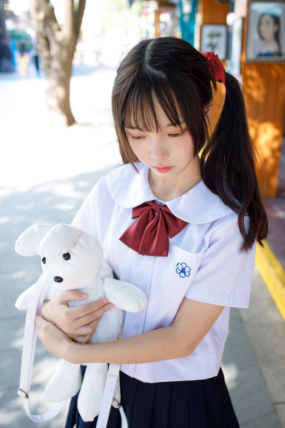图片[2]-[森萝财团写真] JKFUN-026 雪糕游乐园 15D白丝 默陌 在线浏览-翎羽暗房