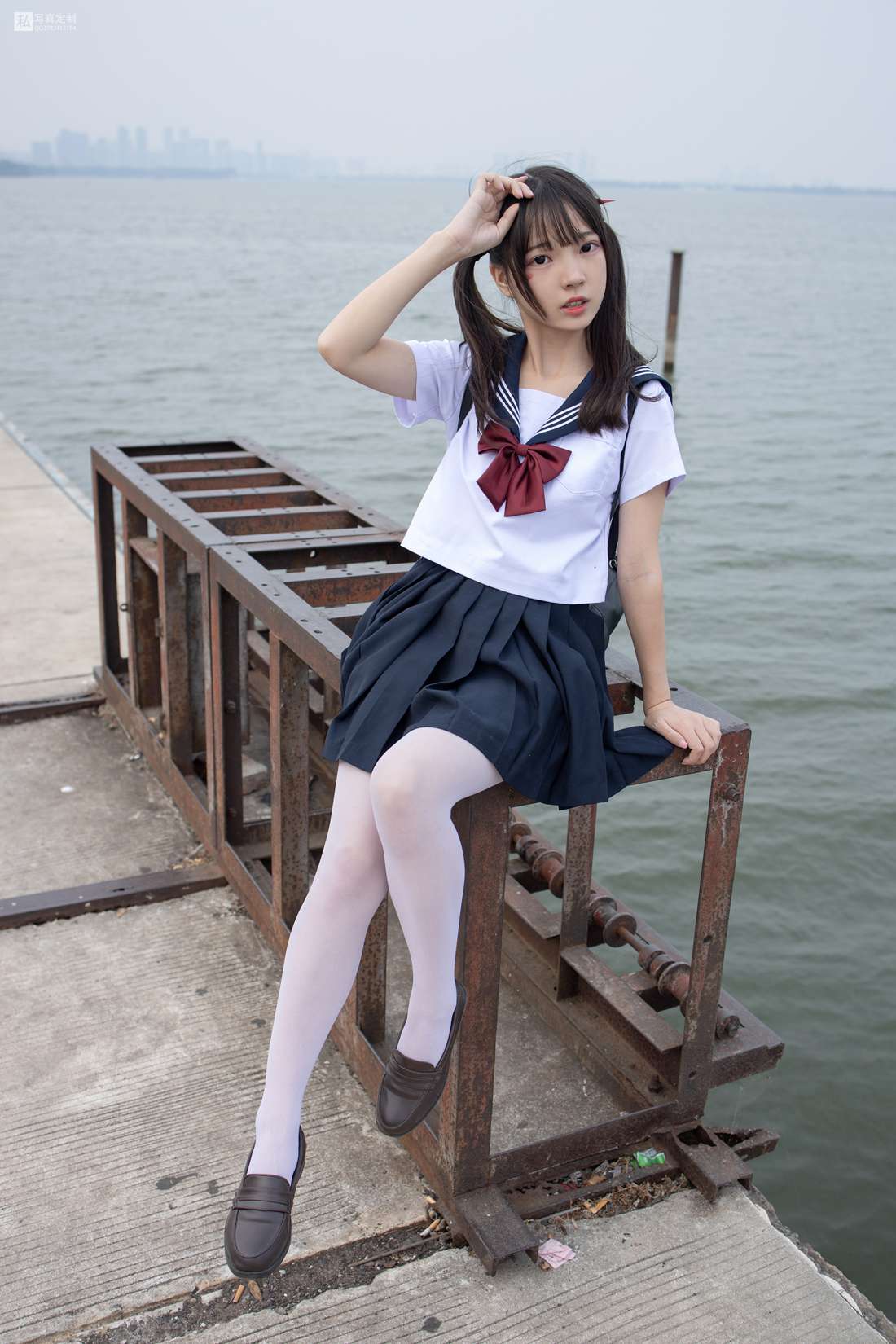 图片[57]-[森萝财团写真] JKFUN-028 抑郁湖边与绝望天台 15D白丝 默陌 在线浏览 – 速更版-美库